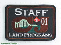 Click to enlarge CJ'01 Staff Land Programs